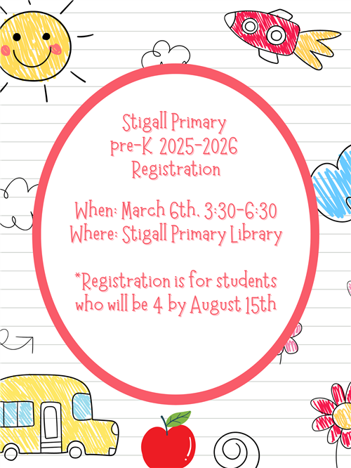 Pre-K Registration information